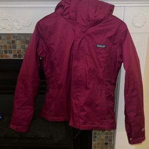 Patagonia pink winter jacket